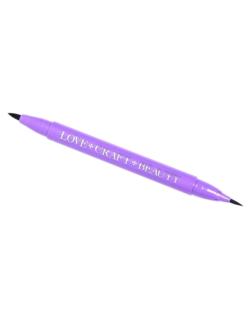 LOVE+CRAFT+BEAUTY Dark Dimension Dual Tip Liquid Liner in Black 1 ml, Full Sized